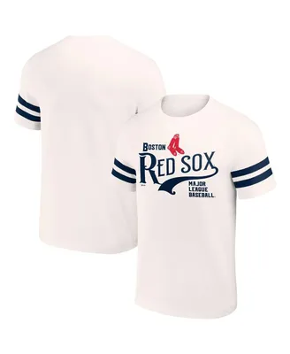 Men's Darius Rucker Collection by Fanatics Cream Boston Red Sox Yarn Dye Vintage-Like T-shirt