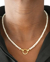 Audrey by Aurate Cultured Freshwater Pearl (4mm) 17" Collar Necklace