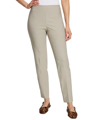 Gloria Vanderbilt Women's Tummy-Control Pull-On Slim Trousers, Regular