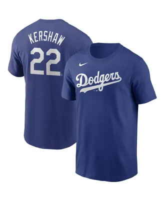 Nike Men's Clayton Kershaw Los Angeles Dodgers Name and Number Player T-Shirt