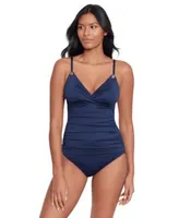 Lauren Ralph Lauren Womens Toggle Trim Tankini Top Bottoms