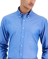 B by Brooks Brothers Men's Regular Fit Non-Iron Solid Dress Shirts