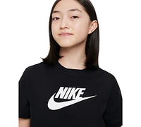 Nike Girls Sportswear Logo Graphic T-shirt