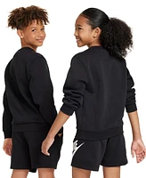 Nike Big Kids Sportswear Club Fleece Classic-Fit Sweatshirt