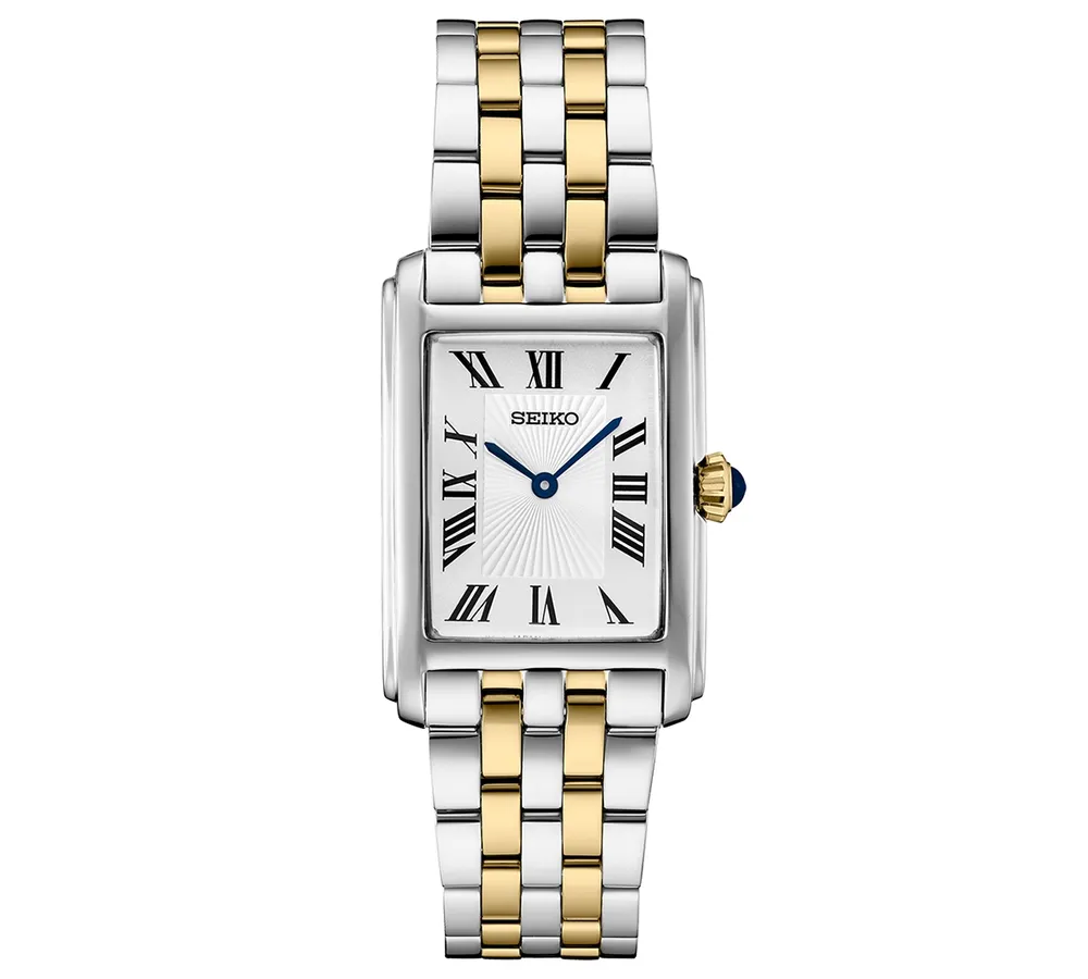 Seiko Women's Essentials Two-Tone Stainless Steel Bracelet Watch 22mm