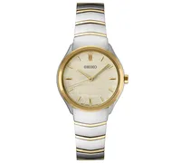 Seiko Women's Essentials Two-Tone Stainless Steel Bracelet Watch 30mm