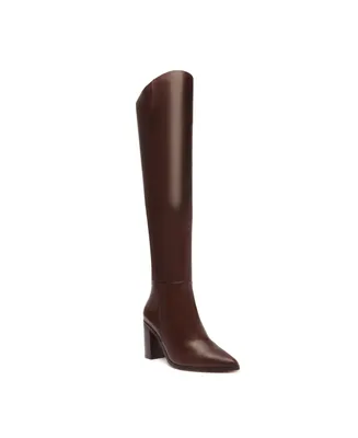 Schutz Women's Mikki Over-The-Knee High Block Heel Boots