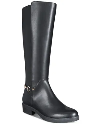 Giani Bernini Women's Barnibee Memory Foam Knee High Riding Boots, Created for Macy's