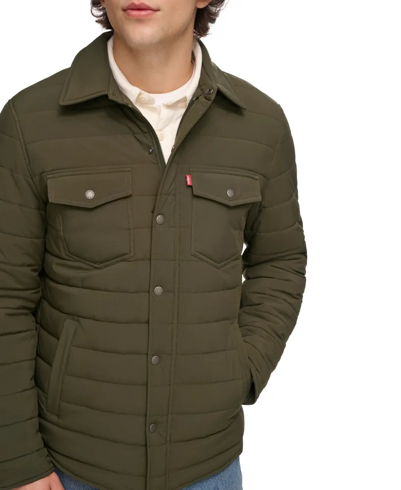 Levi's Men's Quilted Shirt Jacket