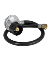 Char-Broil 8011455 Rubber Gas Line Hose & Regulator, Black - 11.7 x 4.5 x 3 in.