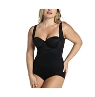 Leonisa Women's Plunge Back Classic Sculpting Body Shaper