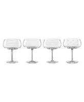 Oneida Mingle Cocktail Glasses, Set of 4
