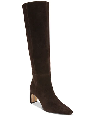 Sam Edelman Sylvia Snip-Toe Knee-High Dress Boots