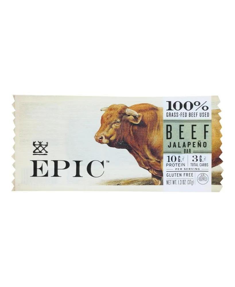 Epic - Bar Bison Uncured Bacon and Cranberry - Case of 12-1.3 Oz