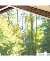 24" Long 5-Ring Polyresin Dolphin Wind Chime