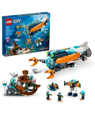Lego City 60379 Deep-Sea Explorer Toy Submarine Building Set