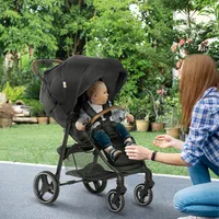 Qaba Lightweight Baby Stroller with One