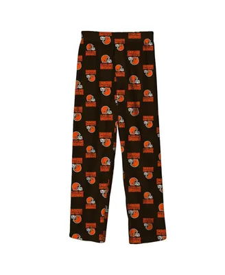 Toddler Boys and Girls Brown Cleveland Browns Team Color Sleep Pants