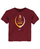 Toddler Boys and Girls Nike Burgundy Washington Commanders Football Wordmark T-shirt