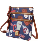 Women's Cleveland Guardians Game Day Triple Zip Crossbody Purse