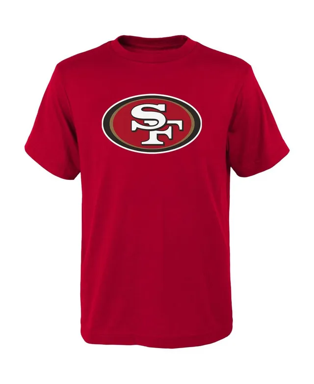 Youth Deebo Samuel Scarlet San Francisco 49ers Mainliner Player Name &  Number Long Sleeve T-Shirt