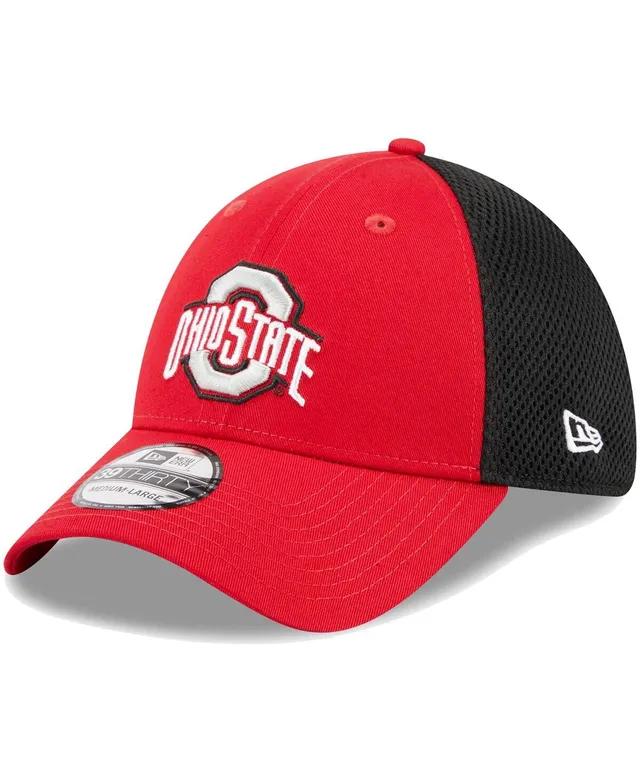 New Era Ohio State Buckeyes Red Team Banded 39THIRTY Flex Hat - Everything Buckeyes