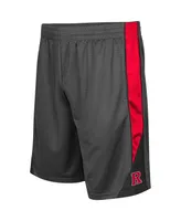 Men's Colosseum Charcoal Rutgers Scarlet Knights Turnover Shorts