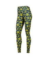 Women's ZooZatz Navy Notre Dame Fighting Irish Team Stacked Mascot Leggings