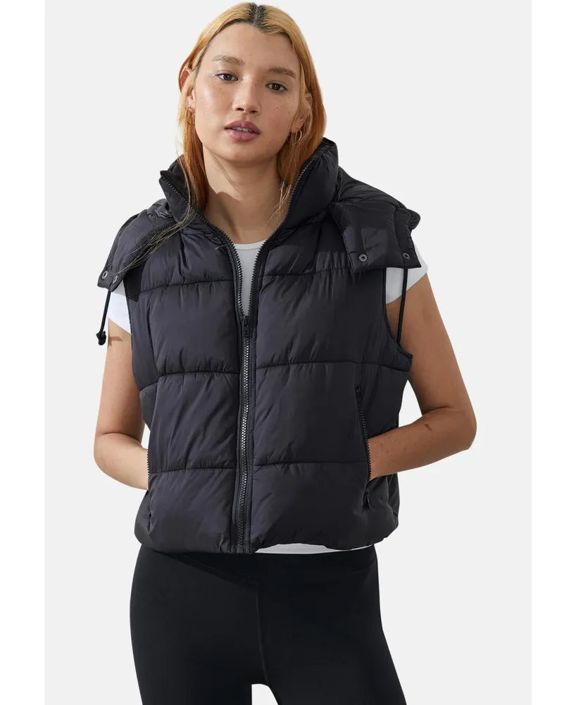 Body The Recycled Mother Hooded Puffer Vest