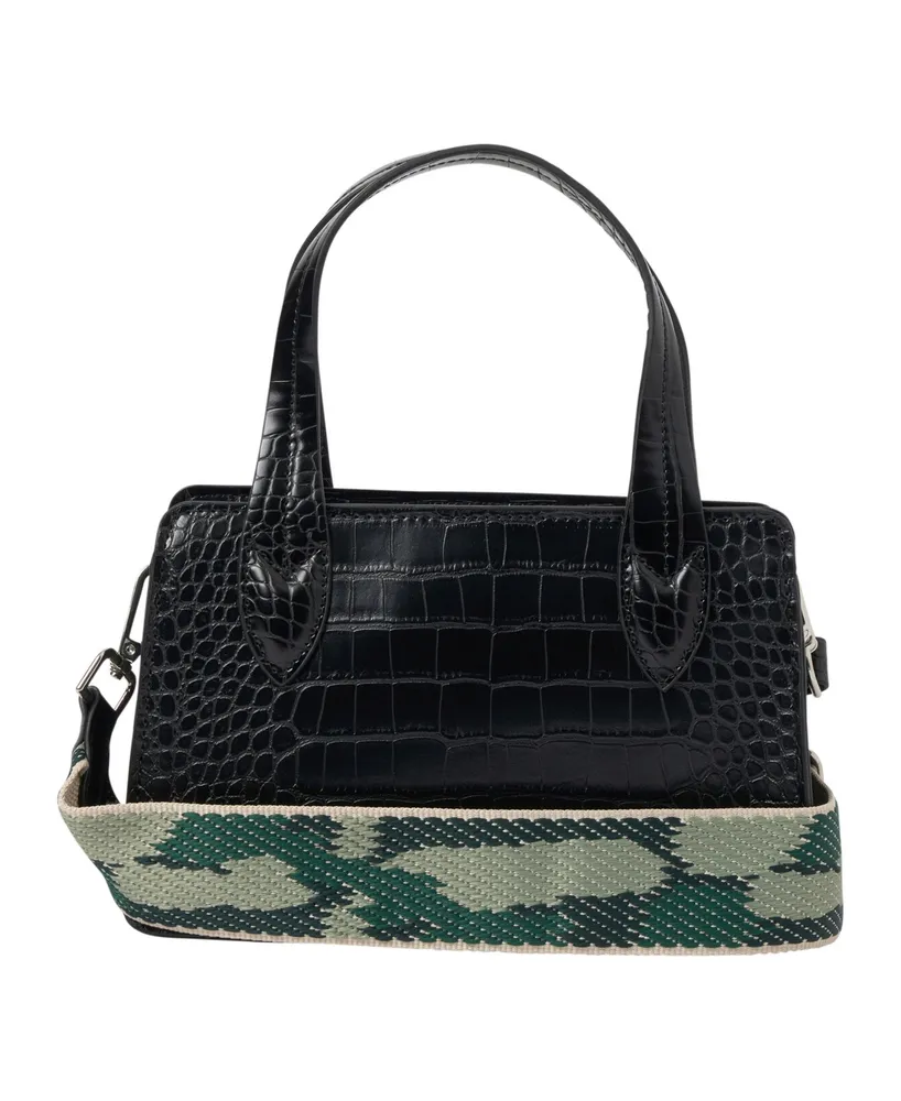 Urban Originals August Croc-effect Faux Leather Crossbody Bag