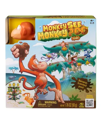 Spin Master Toys & Games Monkey See Monkey Poo Game for Kids with Banana