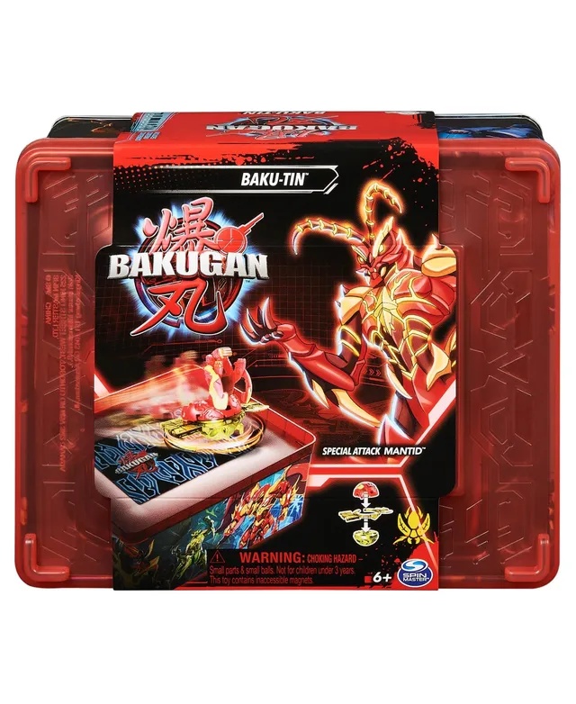 Bakugan Starter 3-Pack, Special Attack Bruiser, Octogan and Trox,  Customizable Spinning Action Figures and Trading Cards, Kids Toys for Boys  and Girls 6 and up