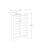 RiverRidge Home 25.25" Two-Door Corner Cabinet