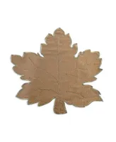 Elrene Metallic Leaf Die Cut Placemat