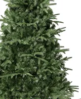 National Tree Company 6 ft. Feel-Real Duxbury Light Green Mixed Hinged Tree