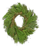 National Tree Company 22" Fresh Evergreens Wreath