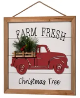 National Tree Company 12.5" Farm Fresh Wall Art