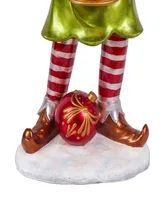 National Tree Company 37" Drumming Pixie Elf with Lights