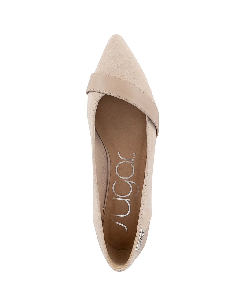 Sugar Women's Lavva Pointed Toe Flats