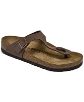 Birkenstock Women's Gizeh Birko-Flor Nubuck Sandals from Finish Line