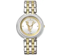 Versace Women's Swiss Thea Two-Tone Stainless Steel Bracelet Watch 38mm