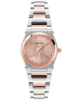 Salvatore Ferragamo Women's Swiss Vega Holiday Capsule Two-Tone Stainless Steel Bracelet Watch 28mm