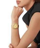 Philipp Plein Women's Chronograph Nobile Gold-Tone Stainless Steel Bracelet Watch 38mm