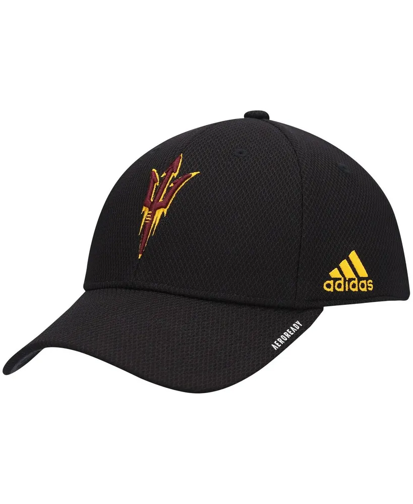 Men's adidas Arizona State Sun Devils 2021 Sideline Coaches Aeroready Flex Hat