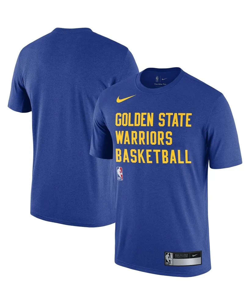 Men's Nike Royal Golden State Warriors 2023/24 Sideline Legend Performance Practice T-shirt