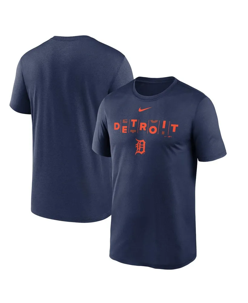 Men's Nike Navy Detroit Tigers Motown Hometown Legend Performance T-shirt