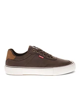 Levi's Men's Munro Ul Faux Leather Lace-Up Sneakers
