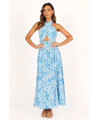 Petal and Pup Women's Clover Halterneck Maxi Dress