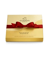 Godiva Assorted Chocolate Gold Gift Box, Red Ribbon