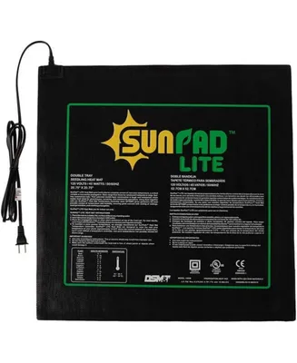 SunPad Lite 45W Propagation Heating Mat for Seeds, 20.75 Inches x 20.75 Inches
